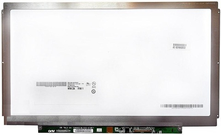 Матрица (N133BGE-L41) для ноутбука 13.3", 1366x768, 40 pin SLIM (крепеж слева-справа, планкой)