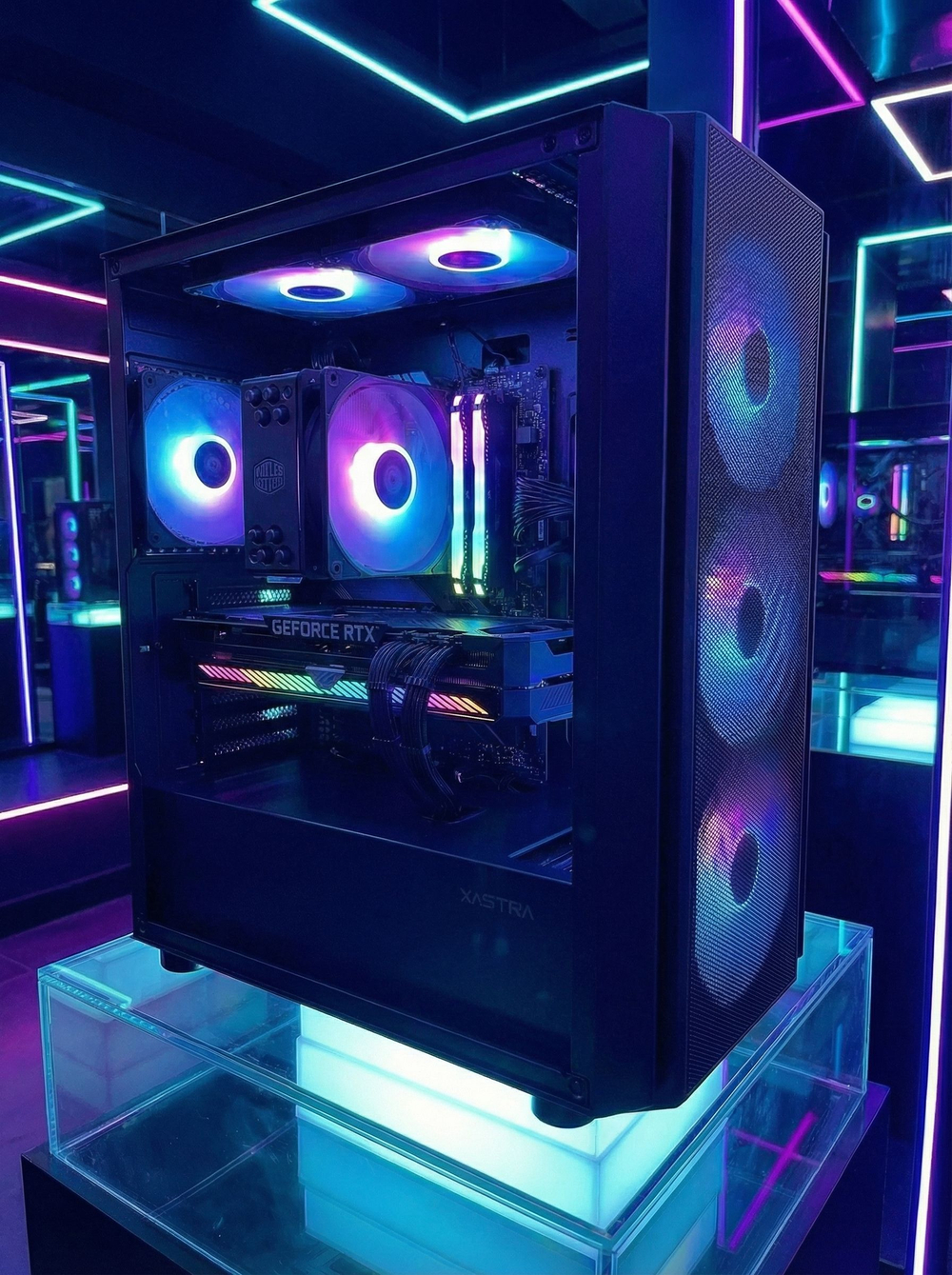 Игровой компьютер (системный блок) Intel Core i5-14400F 10 ядер/ RTX3070/ 32GB /SSD 1000Gb /750W