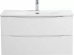 Тумба с раковиной BelBagno MARINO-CER-N-800-2C-SO-BO-P Bianco Opaco