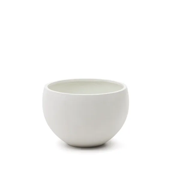 Напольное кашпо Grau из белого цемента Ø72х48 см