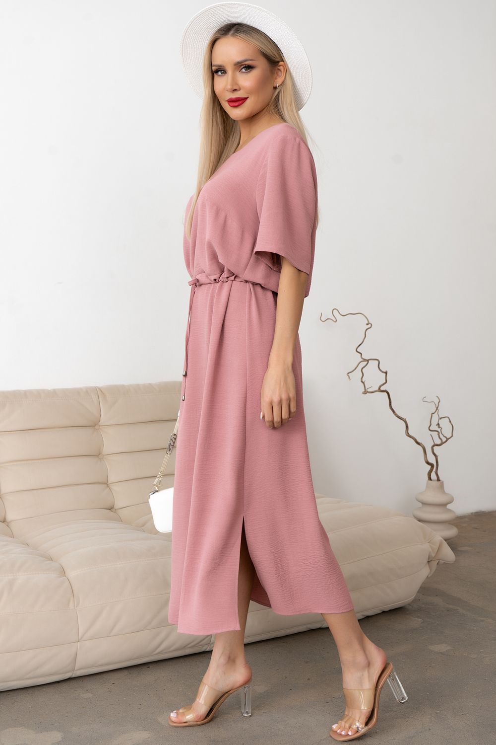 Платье Каталина (пыльная роза) Р11-1246/2 Nikol