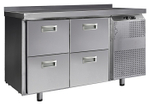 Стол морозильный Finist НХС-700-0/4 (боковой холодильный агрегат)