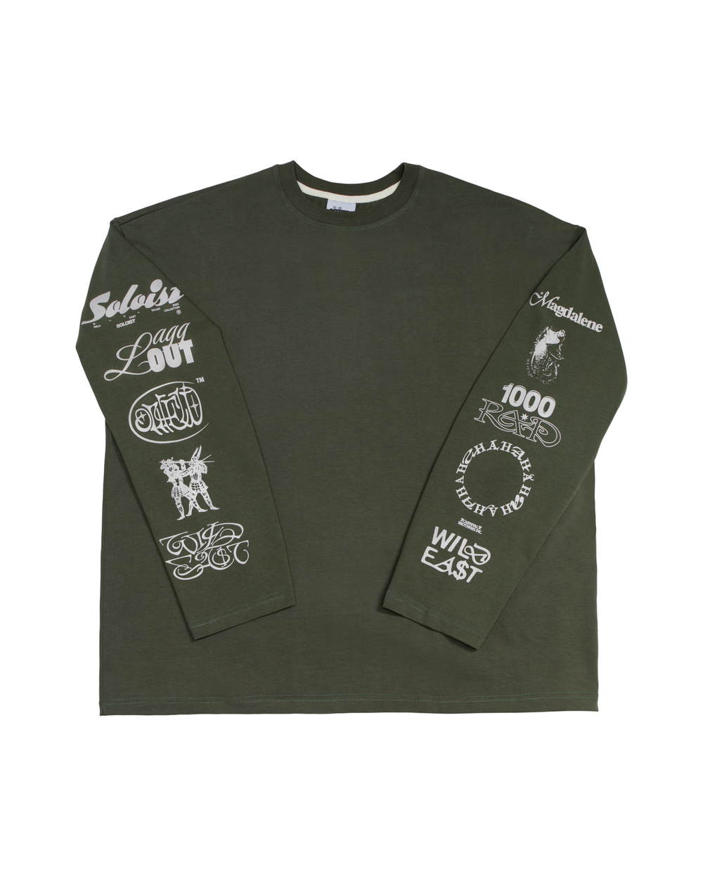 LONGSLEEVE "SWAMP" DARK GREEN — ПРЕДЗАКАЗ