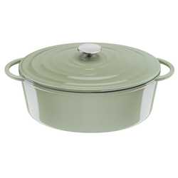 Овальная кастрюля с крышкой Tefal LOV 34х26 см E2580604