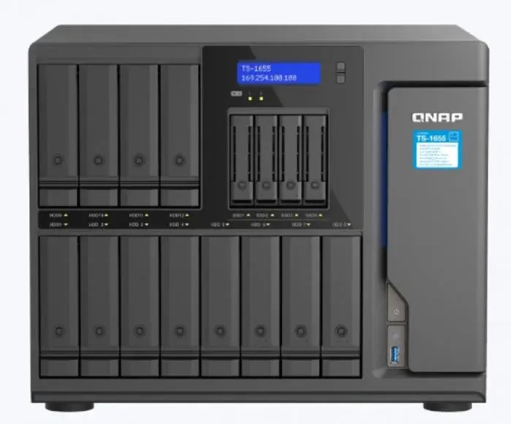 Сетевой RAID-накопитель QNAP  TS-1655-8G