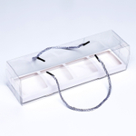 Коробка с веревочными ручками для 4 трайфлов