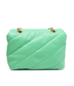 Кожаная сумка через плечо Love puff mini Cl Pinko - зеленый(100039 A0F2)