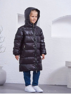 Детское пальто Buba Light Black (унисекс)