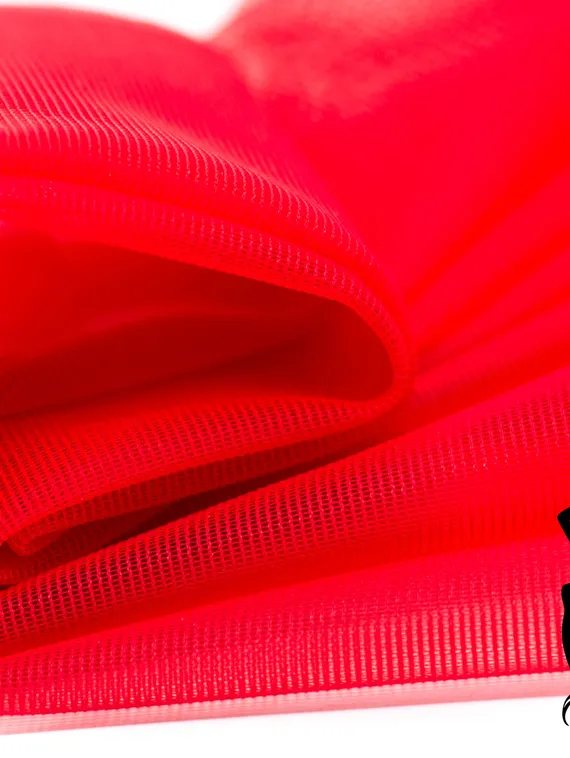 Неэластичная сетка Lauma, арт. 387, красный 100