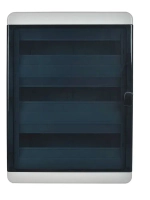 Корпус пластиковый КМПн-54 IP65 черная прозрачная дверь TEKFOR IEK