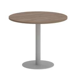 Onix Direct Стол круглый O.SPRG-1 Дуб Аризона/Металл Серый 900*900*750