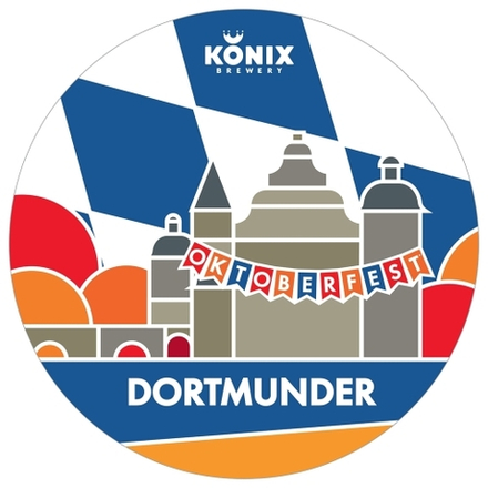 Пиво Коникс Дортмундер / Konix Brewery Dotmunder 30л - кег