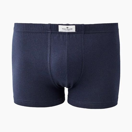 Мужские трусы боксеры набор из 2-х штук (темно-синие, темно-синие в полоску) Tom Tailor 70493/6061 632