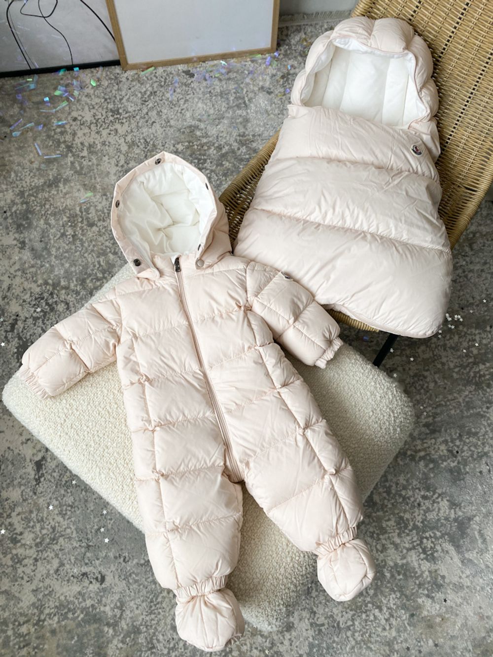 Пуховый конверт Moncler, 62
