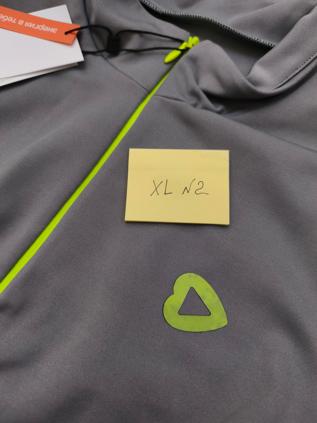 Лонгслив FITNESS серый