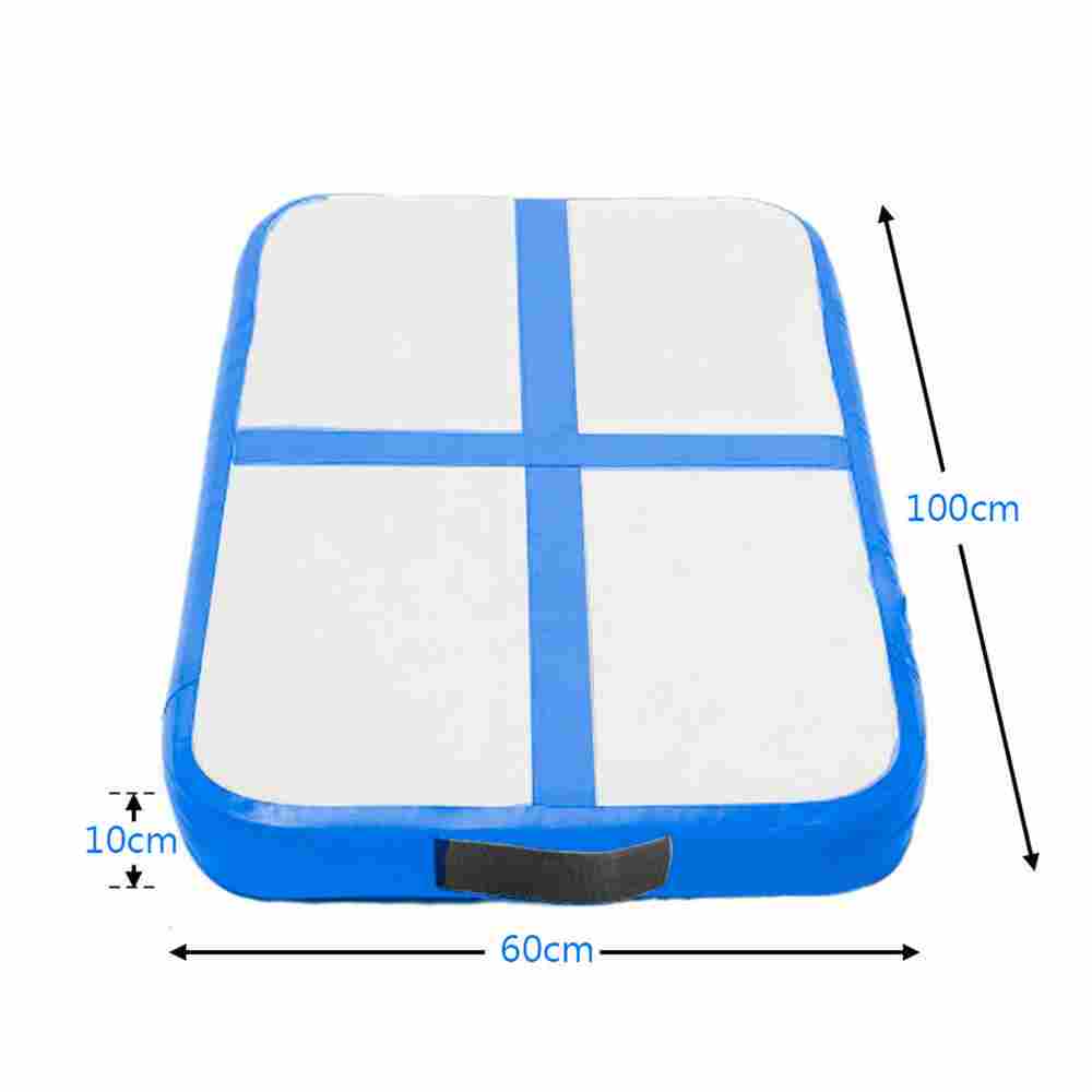 Надувной акробатический мат «Компакт S» для тренировок 1×0,6×0,1 м