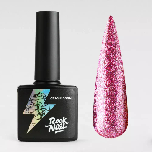 RockNail Гель-лак Crash! Boom! 413 In your face, 10 мл