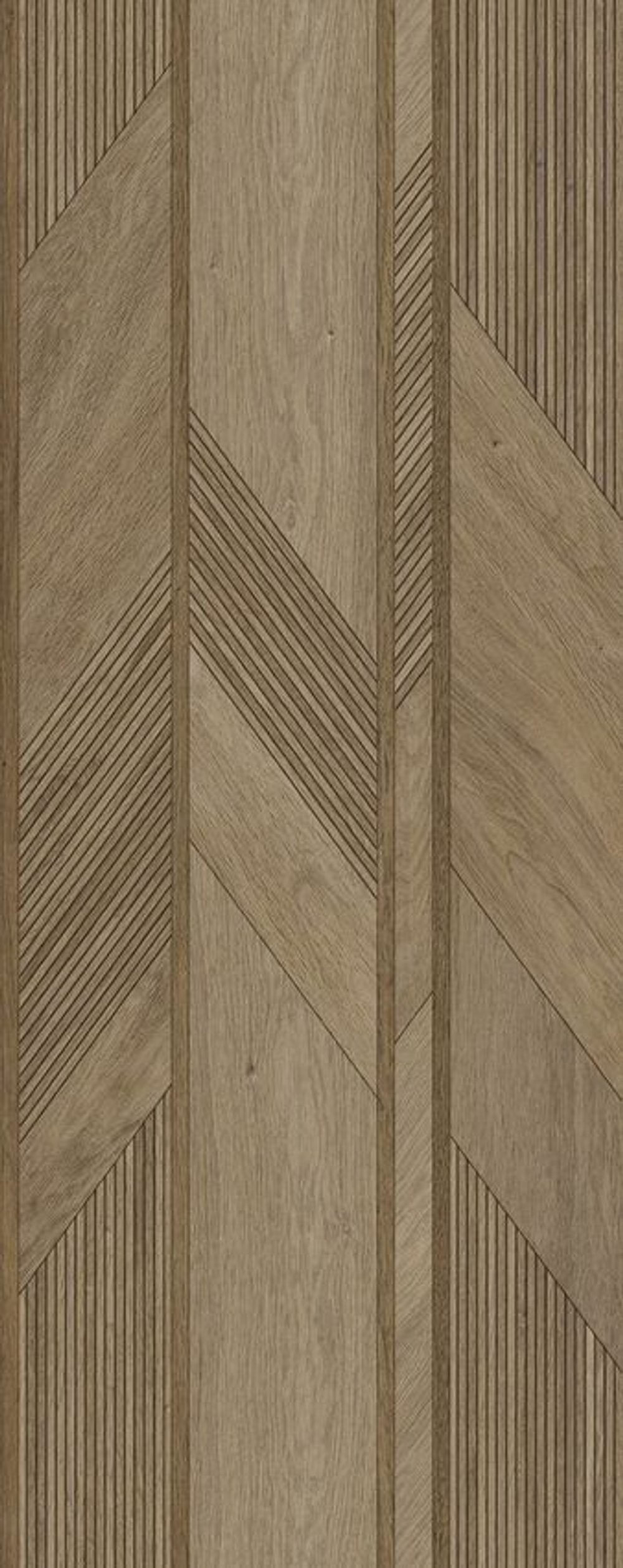 Керамическая плитка PORCELANOSA GENT Arrow 3D Roble 59,6x150 / 10,5мм. (100337338)