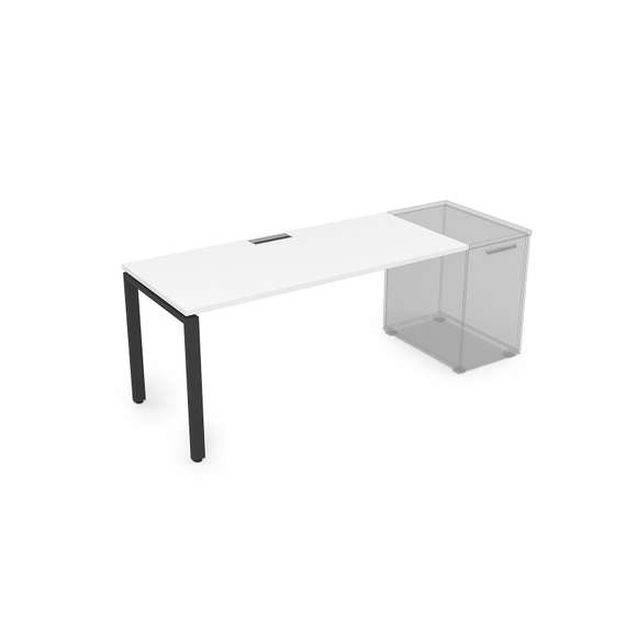 СДТ-П.979 Стол рабочий прямолинейный, приставной (1400*700*750)