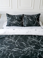 Постельное белье 2,0 поплин Павлайн Sweet Sleep Мрамор с 2 нав. 50*70
