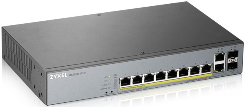 Коммутатор PoE ZYXEL GS1350-12HP