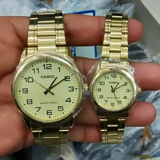 Парные часы Casio Standard: MTP-V001G-9BUDF и LTP-V001G-9BUDF