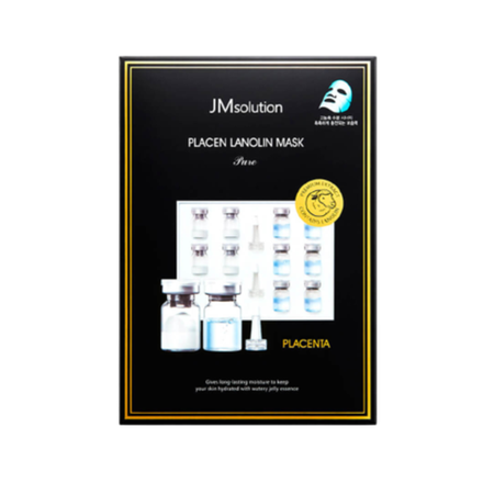 JMsolution Маска тканевая плацентарная с ланолином, 35 мл