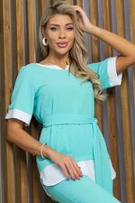 Костюм Нежный акцент (мятный) К13412-4М LT Collection