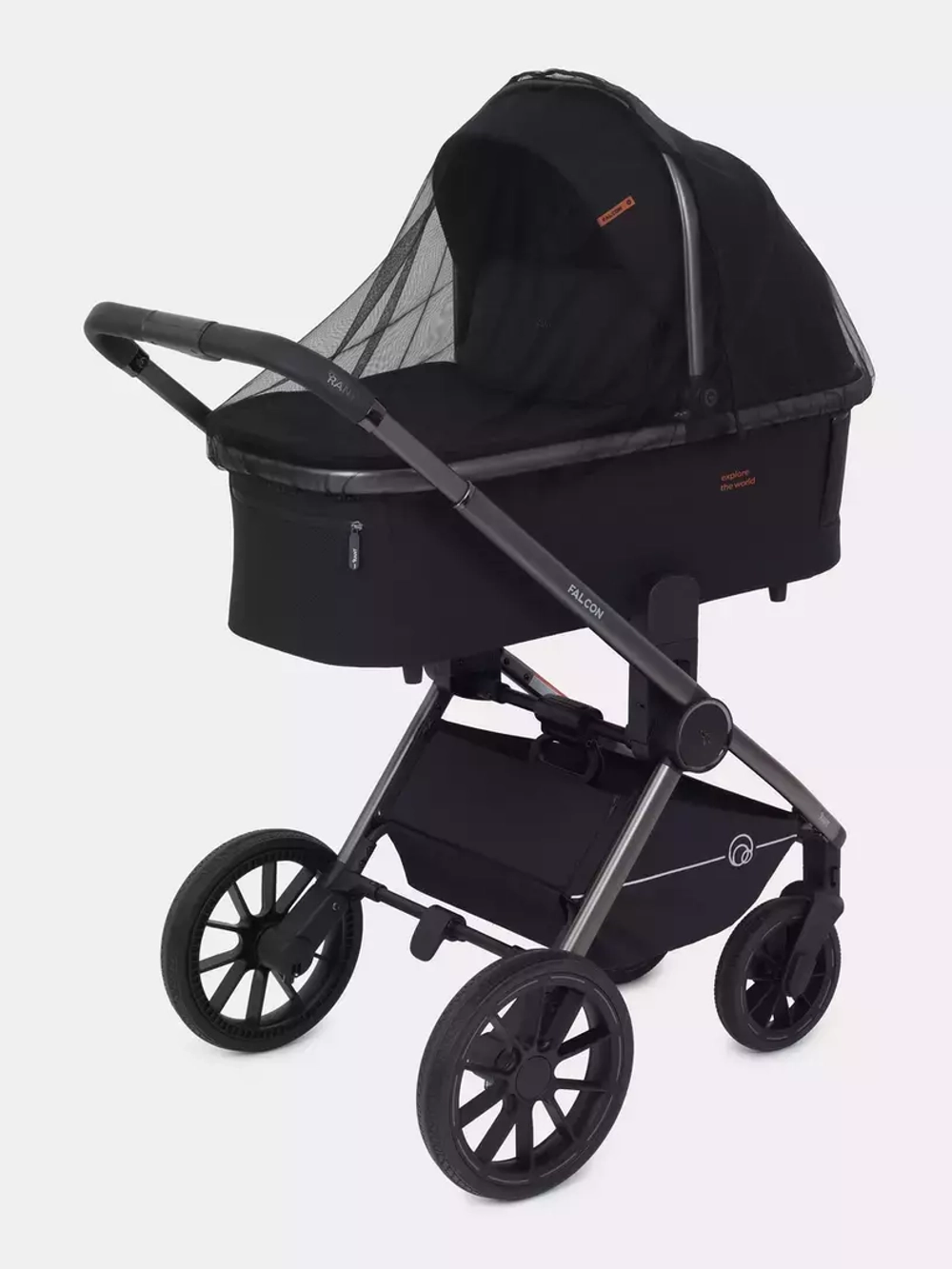 Коляска детская RANT "FALCON" (2в1) RA097 Black