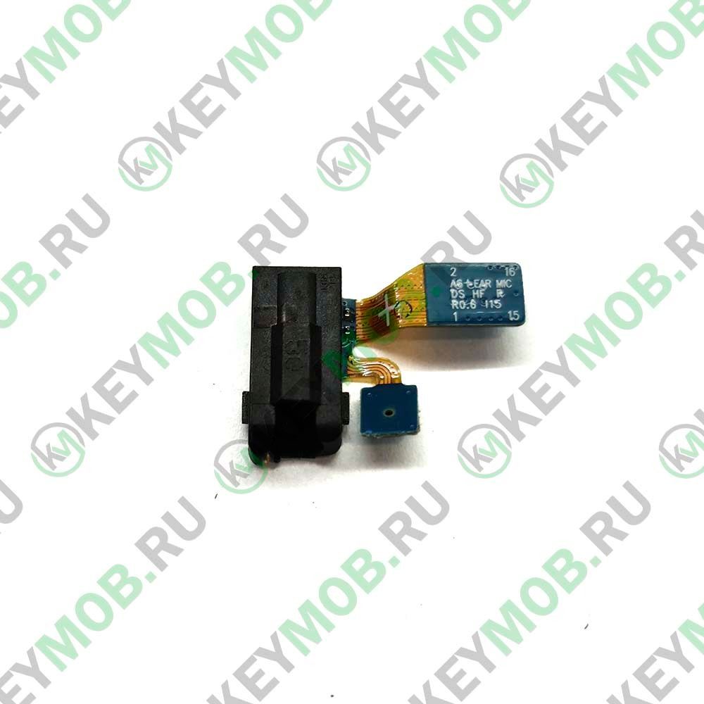 Шлейф на разъем наушников для телефона Samsung Galaxy A6+ (2018) (SM-A605F)