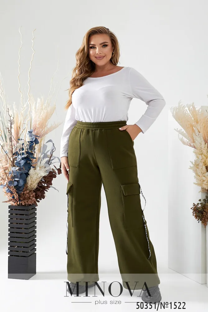 Брюки 1522-Хаки Minova