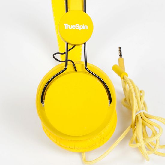 Наушники TRUESPIN BASIC HEADPHONE YELLOW