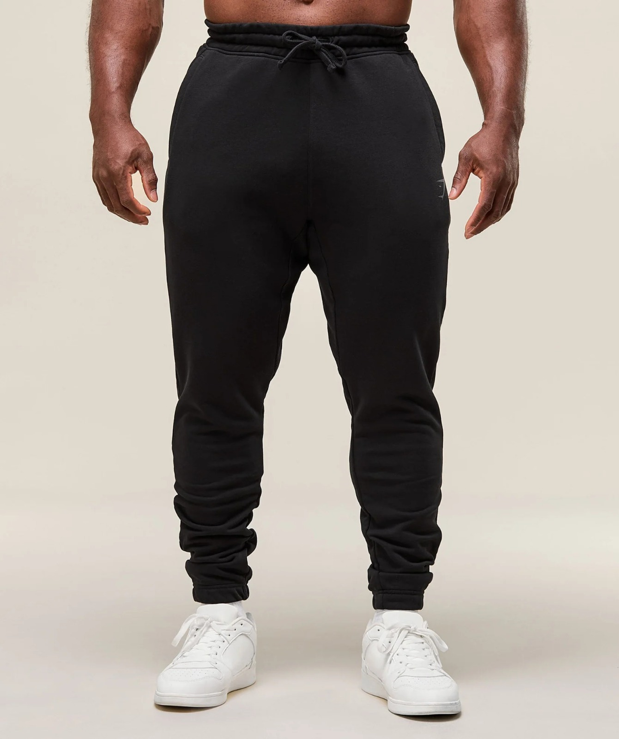 Штаны GYMSHARK Power Wordmark Joggers Black
