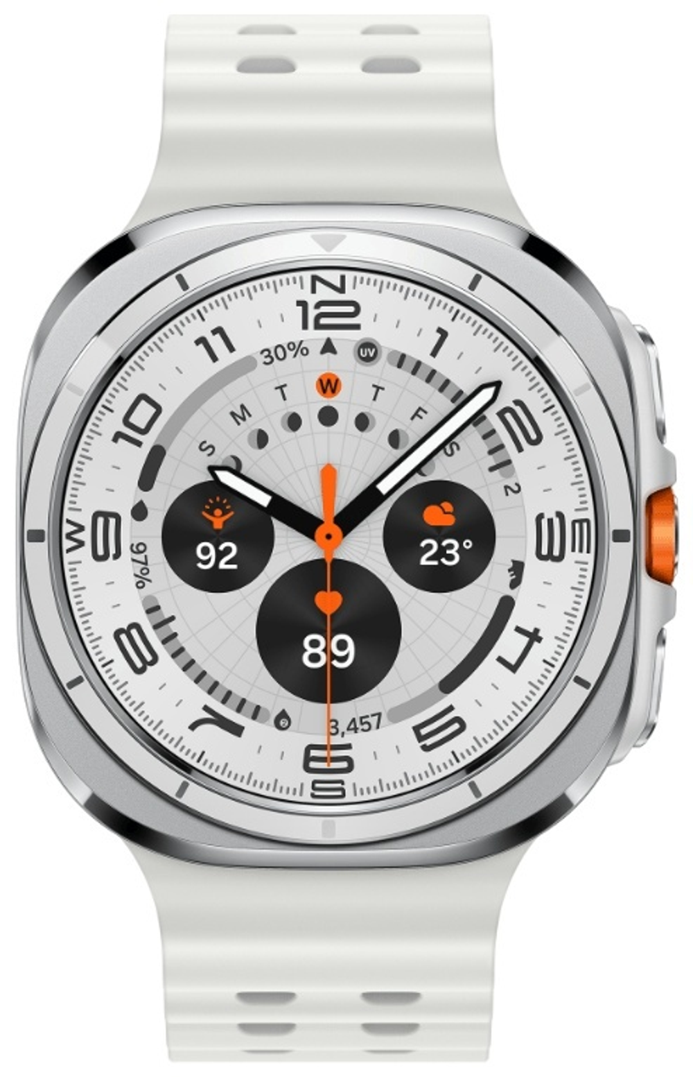 Смарт-часы Samsung Galaxy Watch Ultra 2025 47 мм белый-белый
