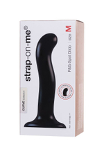 Черный стимулятор для пар P&G-Spot Dildo Size L - 19 см. (Цвет: черный)
