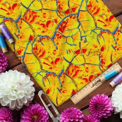 Ткань оксфорд 600 потрескавшаяся горячая земля