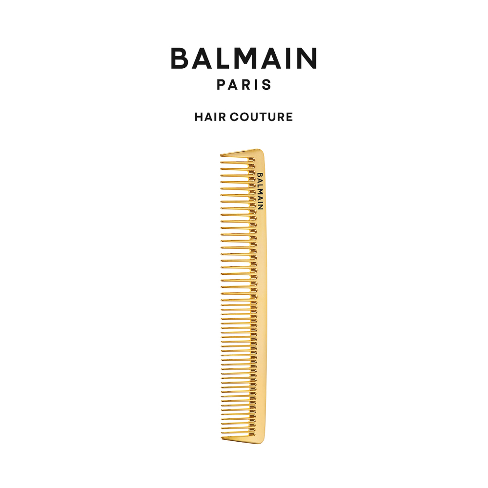 Balmain Hair Couture Золотая раcческа для стрижки Golden Cutting Comb