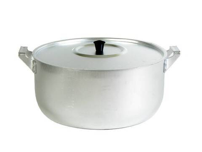 Кастрюля 6л алюминиевая низкая 26см