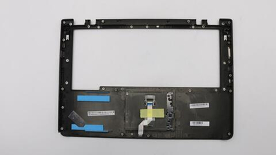 Верхняя панель клавиатуры (топкейс) для ноутбука Lenovo ThinkPad Yoga 12 черная, с тачпадом (00HN577), оригинал