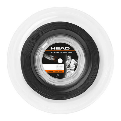 Струны теннисные HEAD Synthetic Gut PPS String Reel 200m - Black