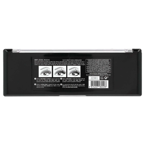 Rimmel London, Magnif'Eyes, палитра для контурирования глаз, оттенок 009 Jewell Rocks, 14,2 г (0,5 унции)