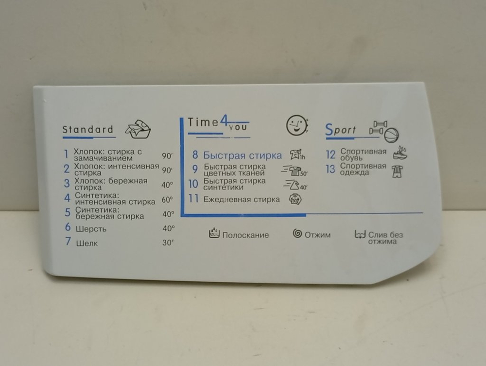 WISL103 кт63 Крышка дозатора порошка для стиральной машины Indesit 250002851 б/у