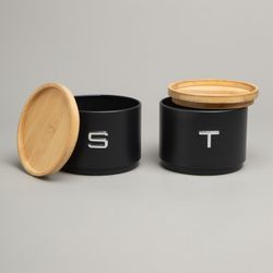 НАБОР БАНОК AGNESS ДЛЯ СЫПУЧИХ, 11Х16 СМ, ШТАБЕЛИРУЕМЫЕ