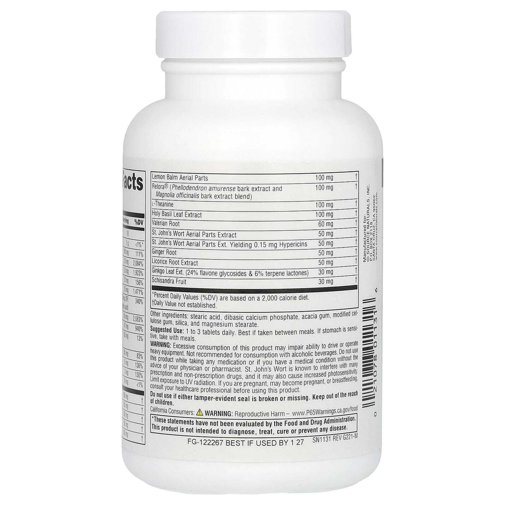 Source Naturals, Calm Thoughts, 90 таблеток