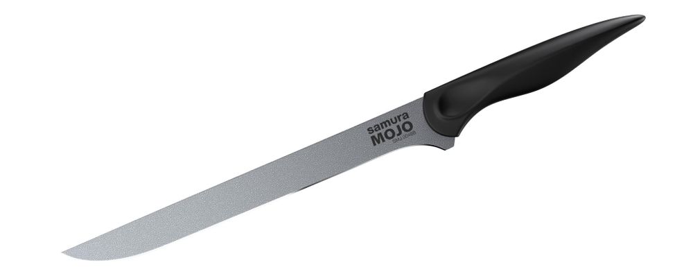 Нож кухонный Samura MOJO филейный 21,8 см, корроз.-стойкая сталь, полипропилен чёрн