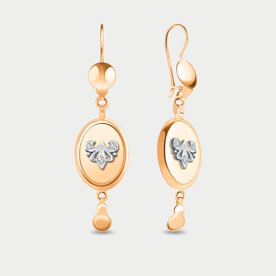 Серьги золотые