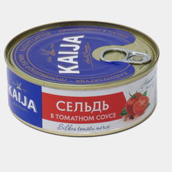 Сельдь в томатном соусе KAIJA  240 гр