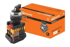 Переключатель TDM ALCLR-22 3 пол "I-O-II" 1з+1р 17304