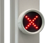 Полноростовый четырехлопастной моторизованный роторный турникет RTD-14.1S