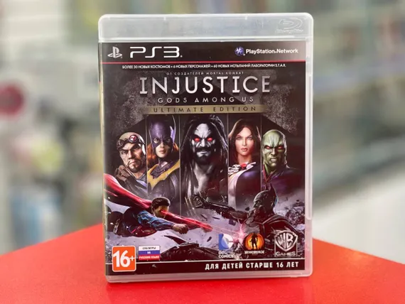 PS3 Injustice Gods Among Us Ultimate Edition Б/У BLES-01967 (Русские субтитры)
